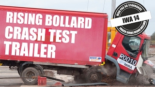 Panzer Series Rising Bollard Crash Test